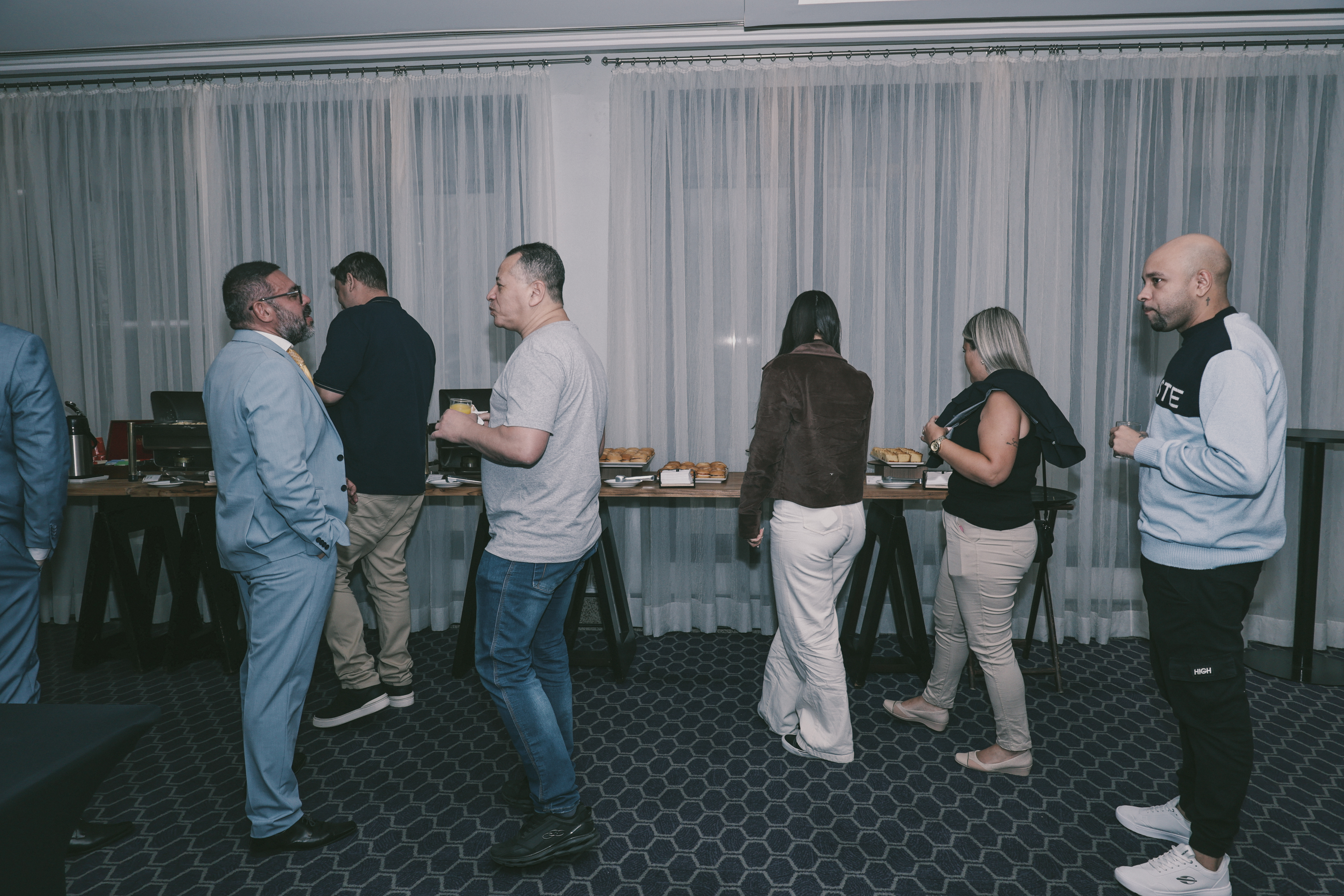 Participantes no evento