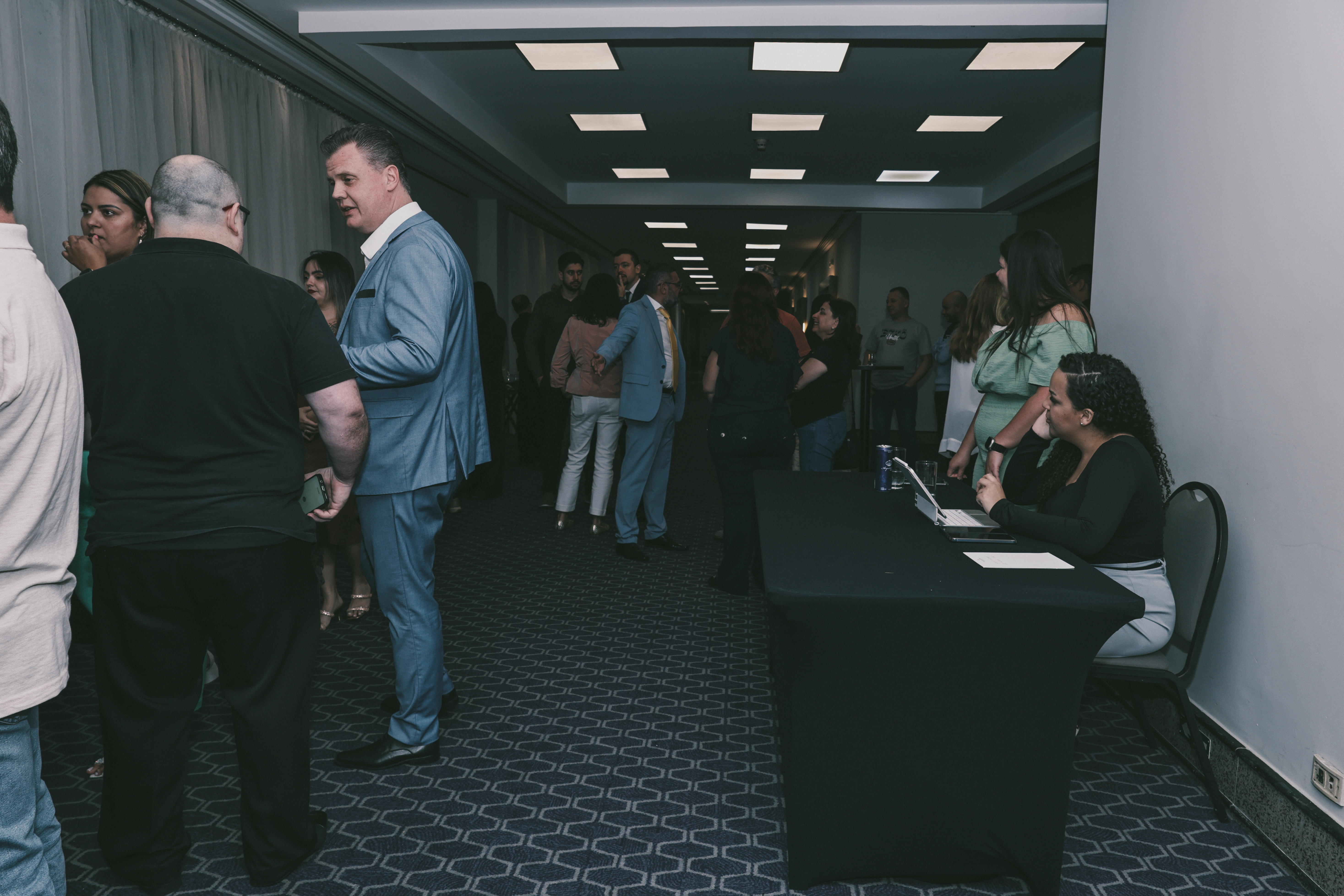 Executivos em painel