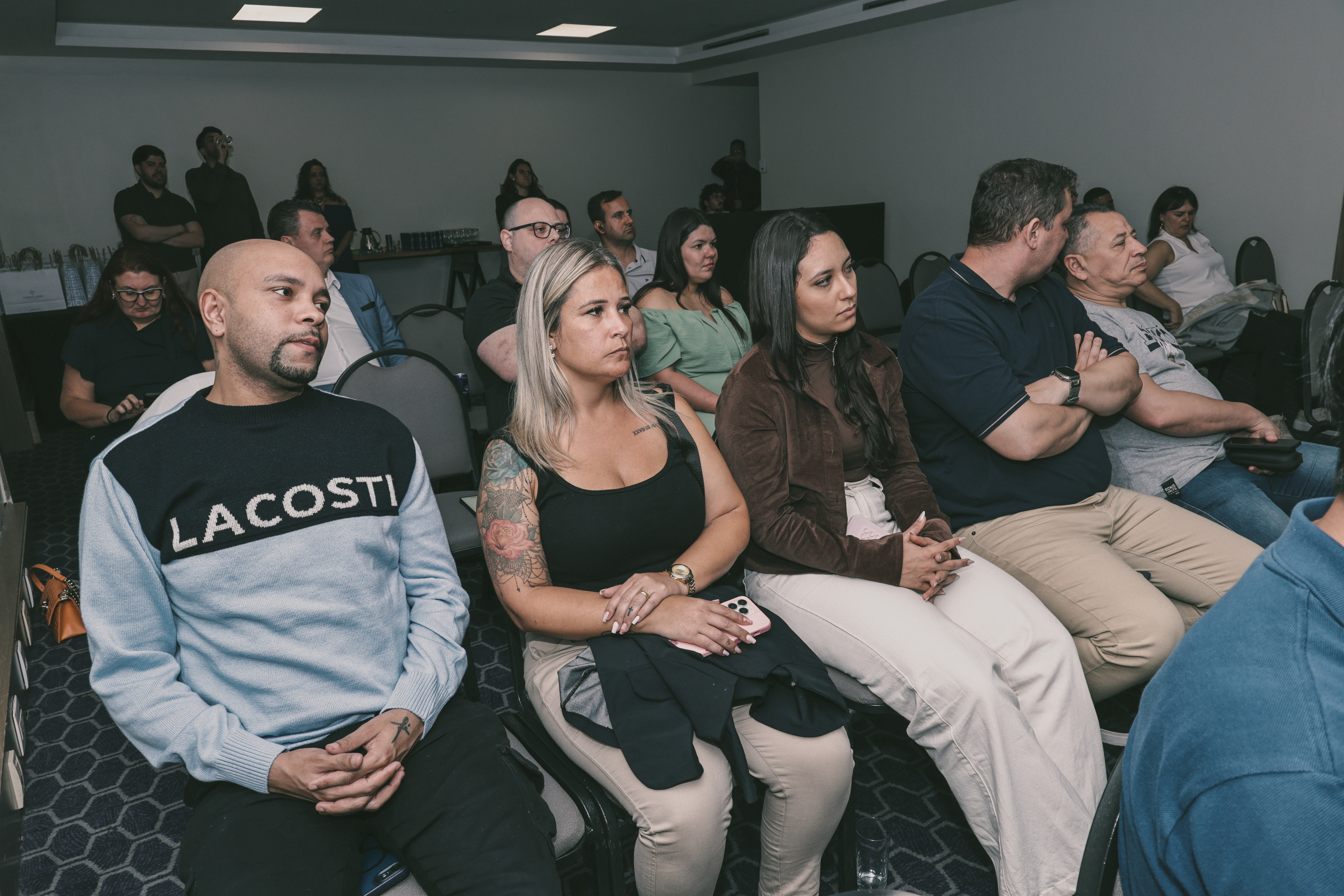Interação durante o evento